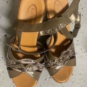 Callisto wedge shoes